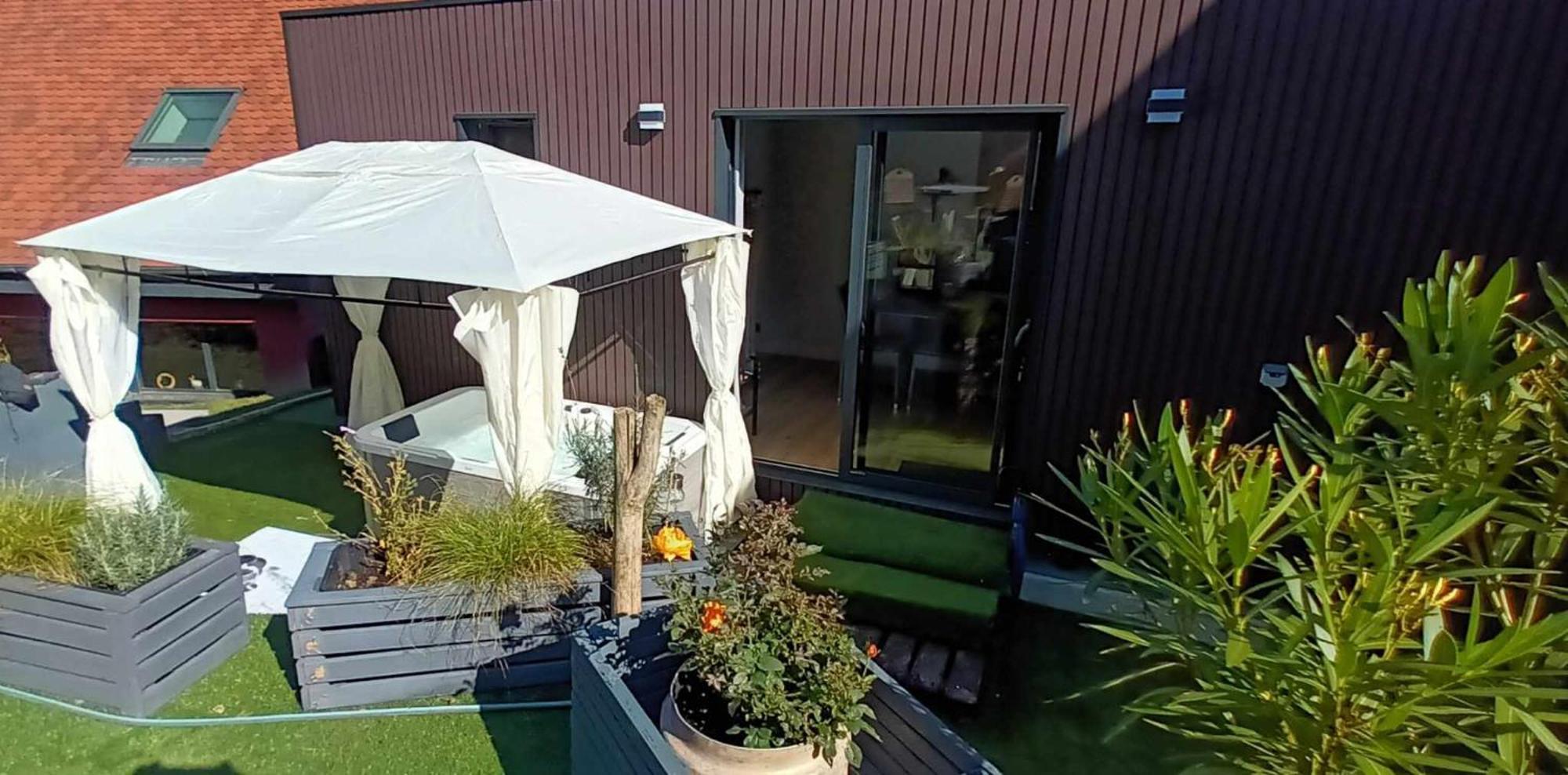 Au Fond Du Jardin Villa Wintzenheim-Kochersberg Bagian luar foto